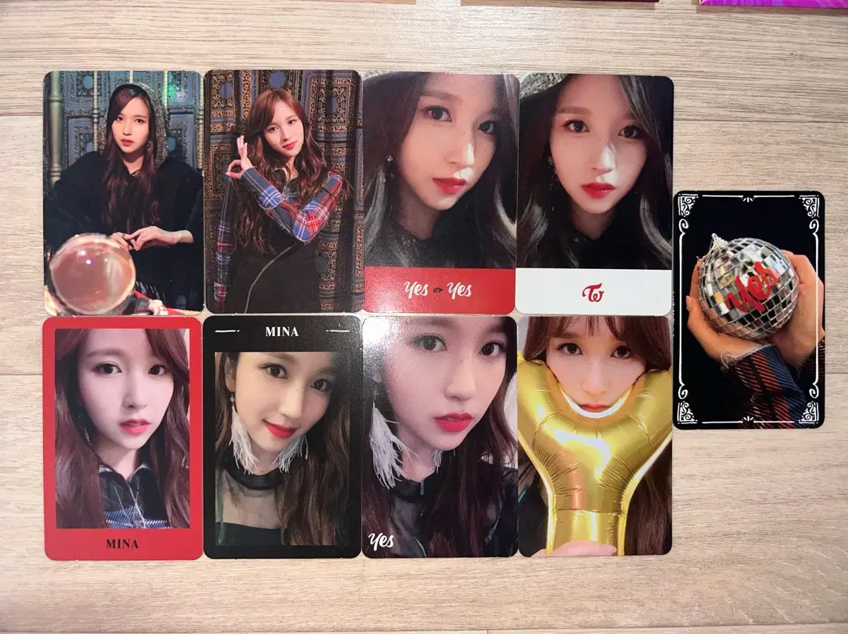 TWICE | 트와이스 Twice Mina Yes or Yes photocard set bulk